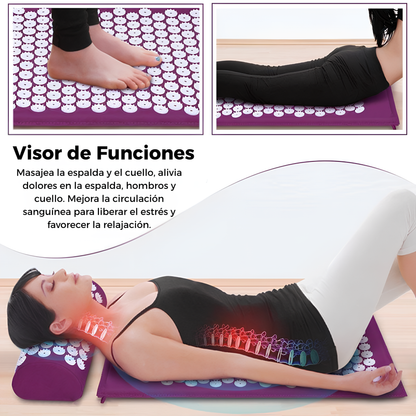 Esterilla de Acupresión – Alivio de Dolores, Relajación y Bienestar