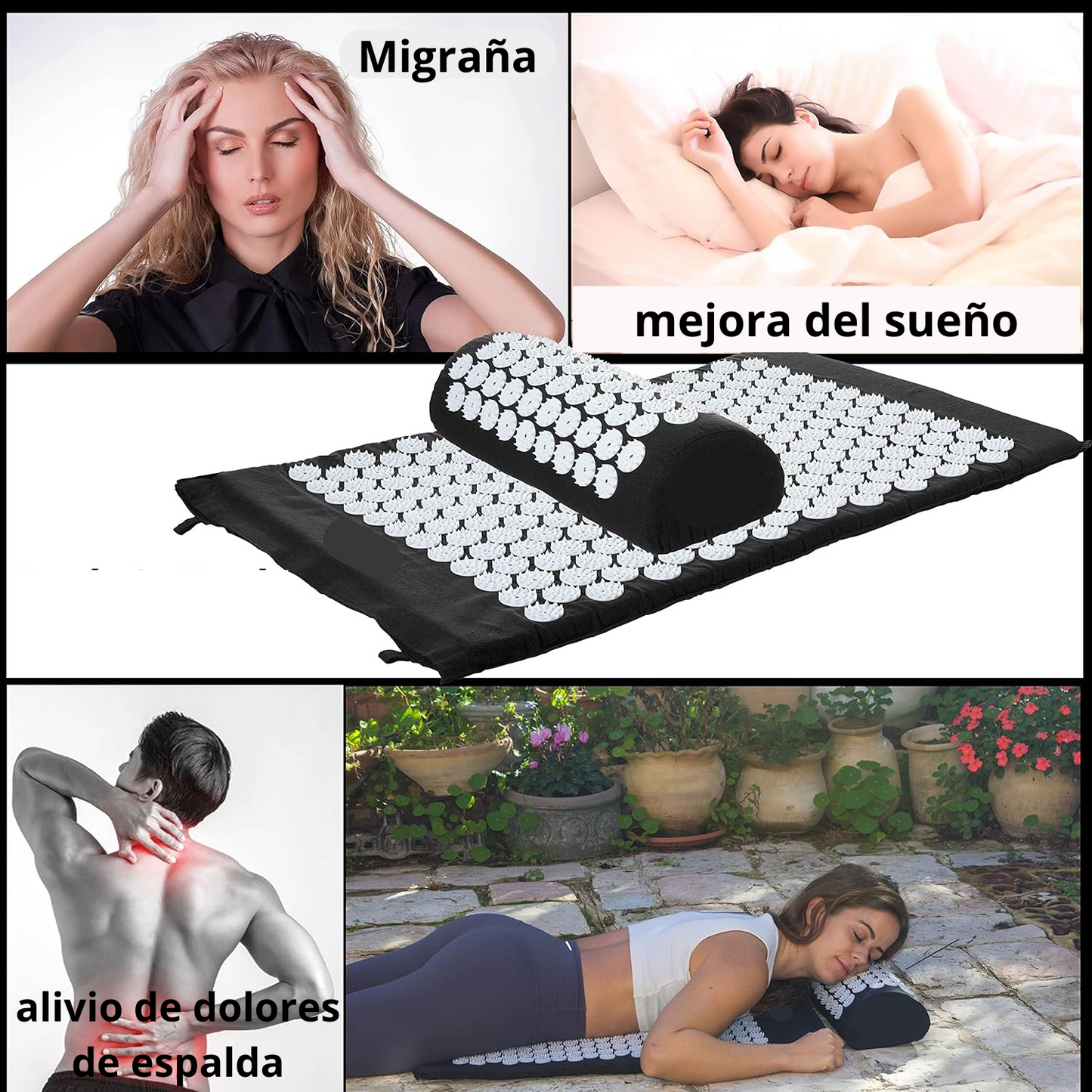 Esterilla de Acupresión – Alivio de Dolores, Relajación y Bienestar